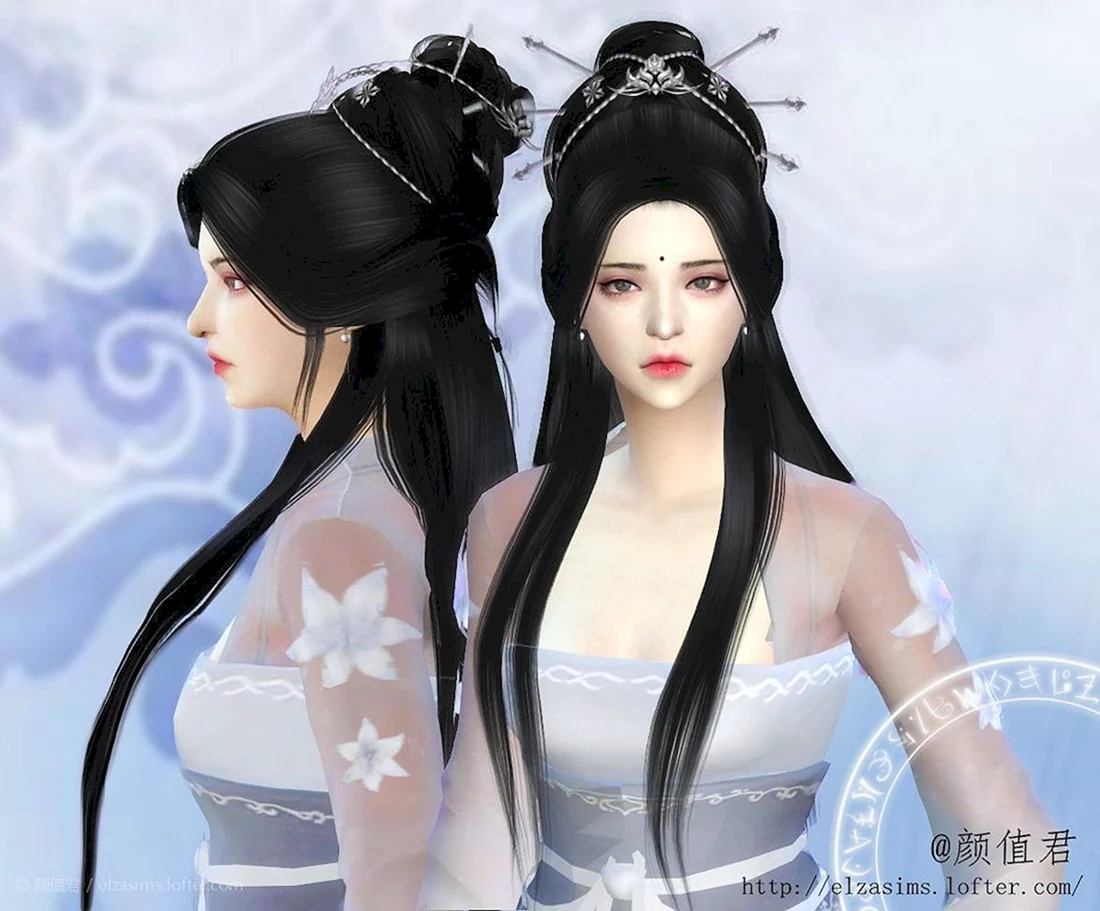 SIMS 4 китайская одежда