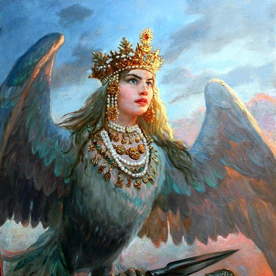 Сирин алконост Гамаюн