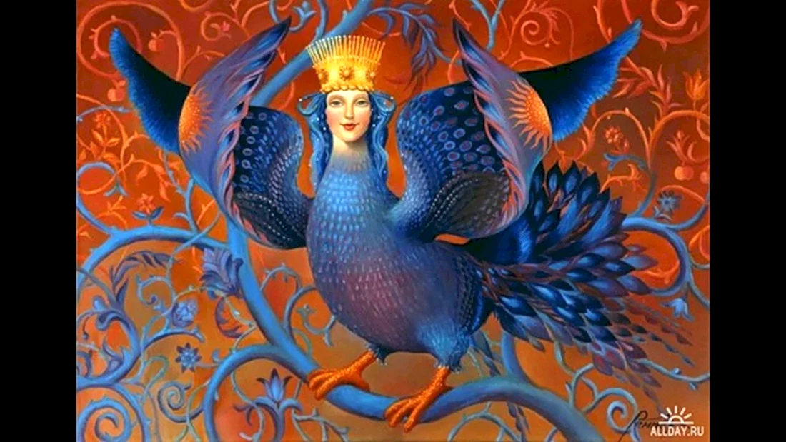 Сирин алконост Гамаюн