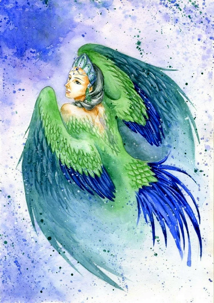 Сирин алконост Гамаюн