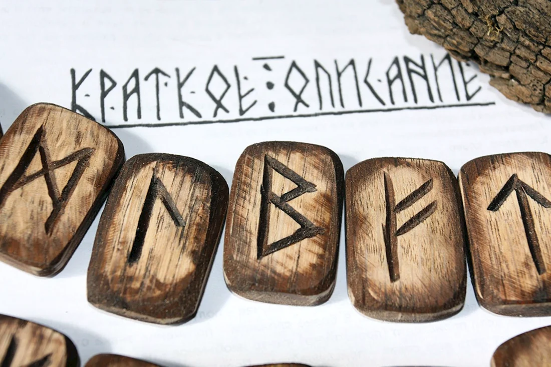 Скандинавские руны старший футарк