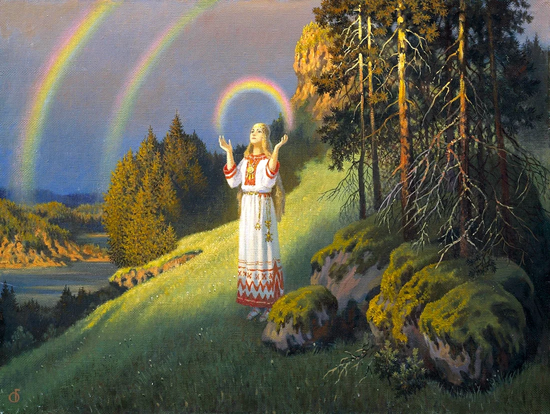 Славянская богиня Заря Заряница