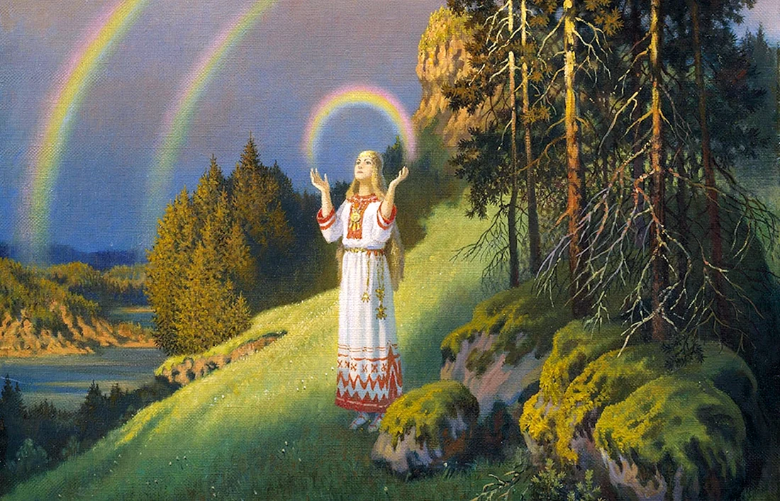 Славянская богиня Заря Заряница