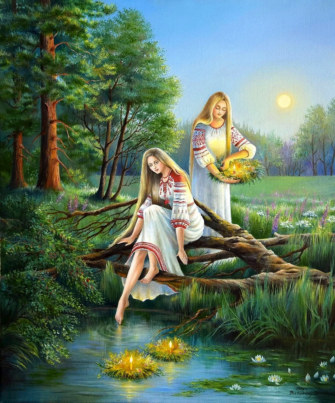 Славянская мифология русалки Берегини