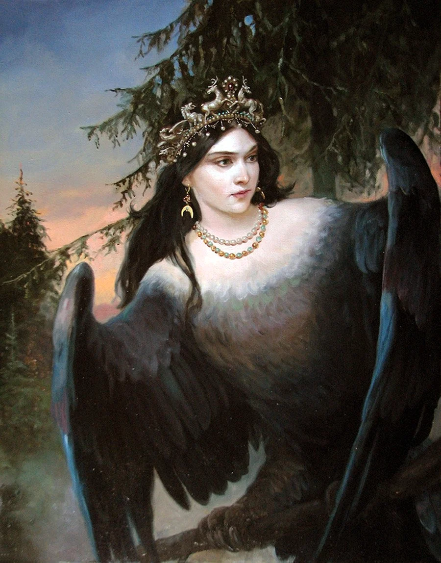 Славянская мифология Сирин и алконост
