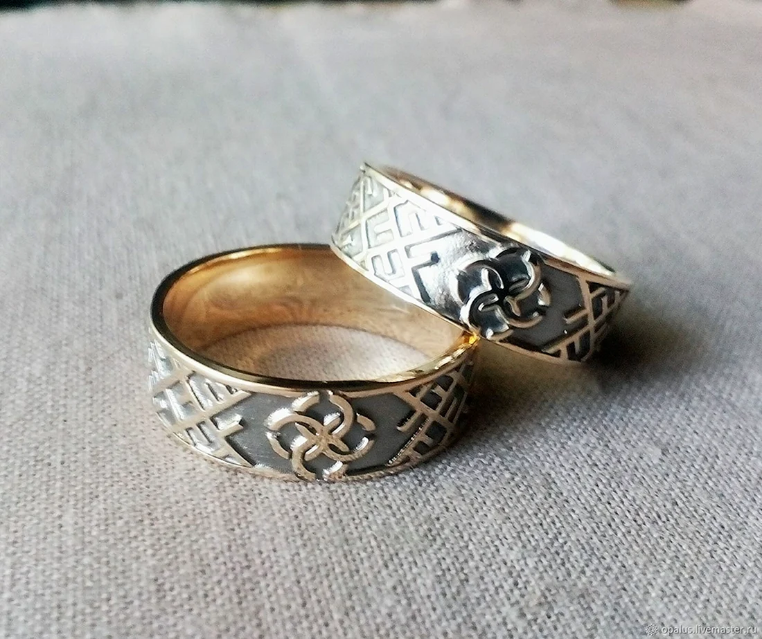 Славянские кольца Свадебник