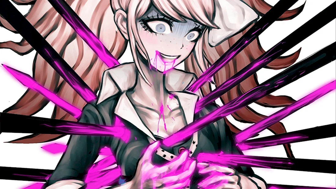 Смерть Мукуро Икусаба Danganronpa