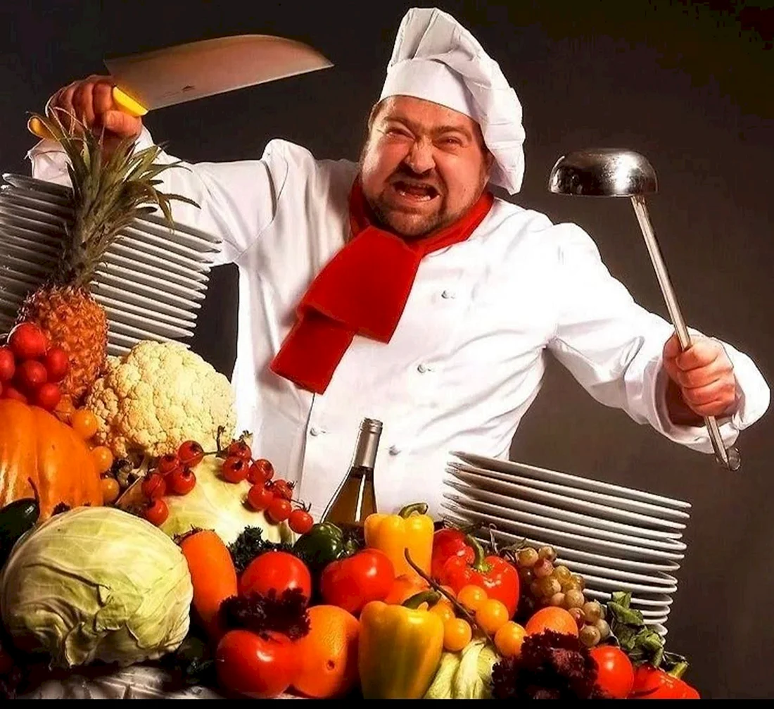 Смешной повар