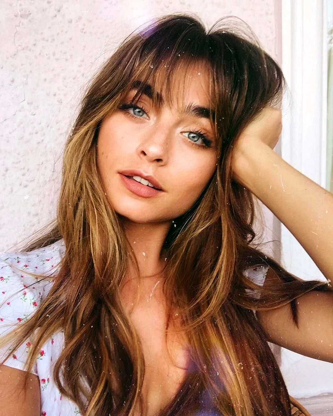 Sofia Tsakiridou с челкой