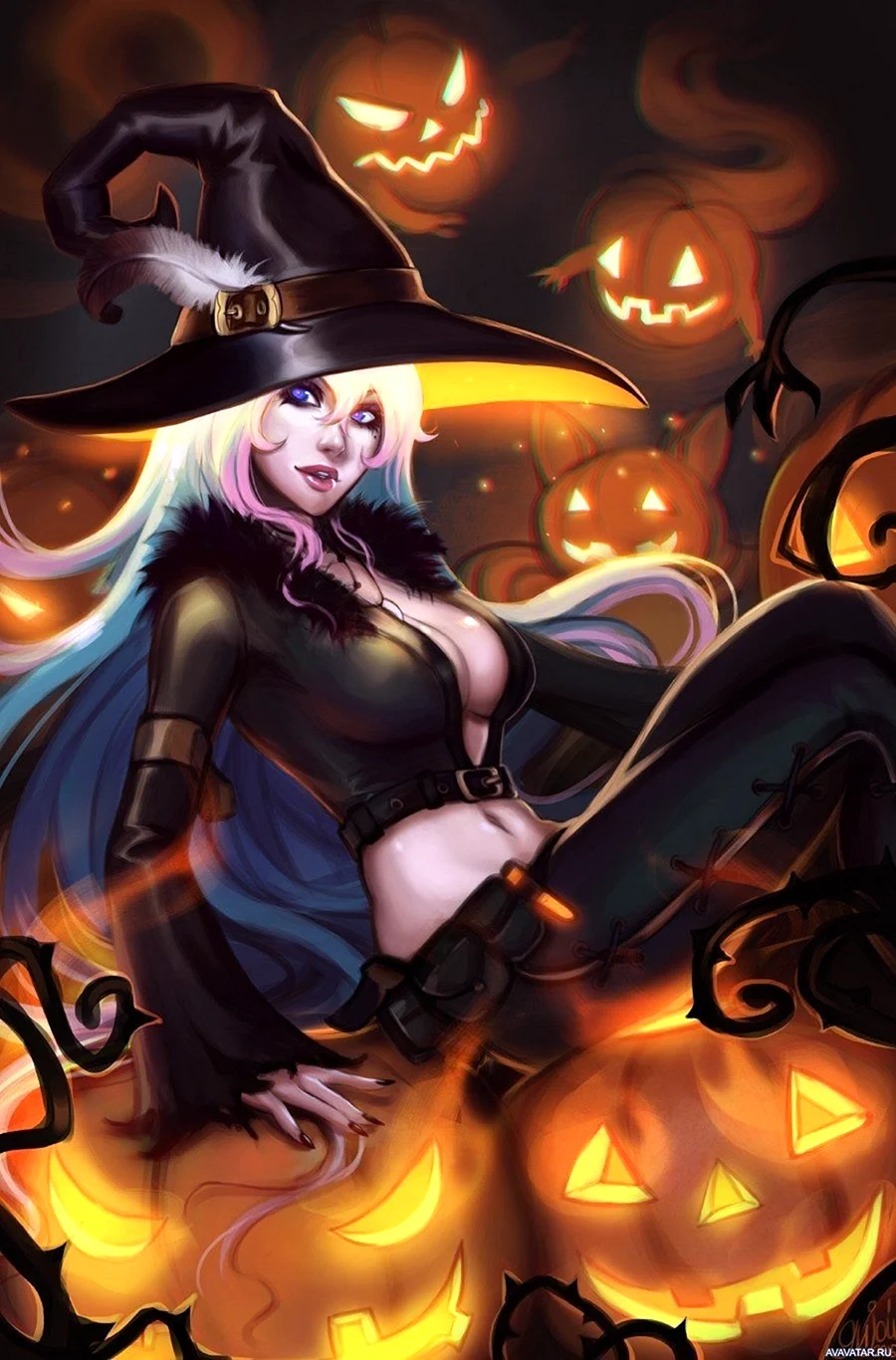 Sorceress Dragon s Crown арт 18