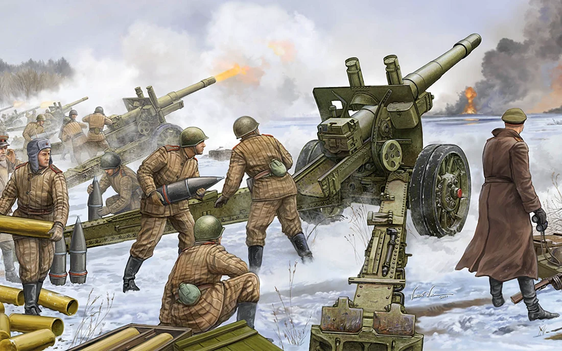 Soviet ml-20 152mm