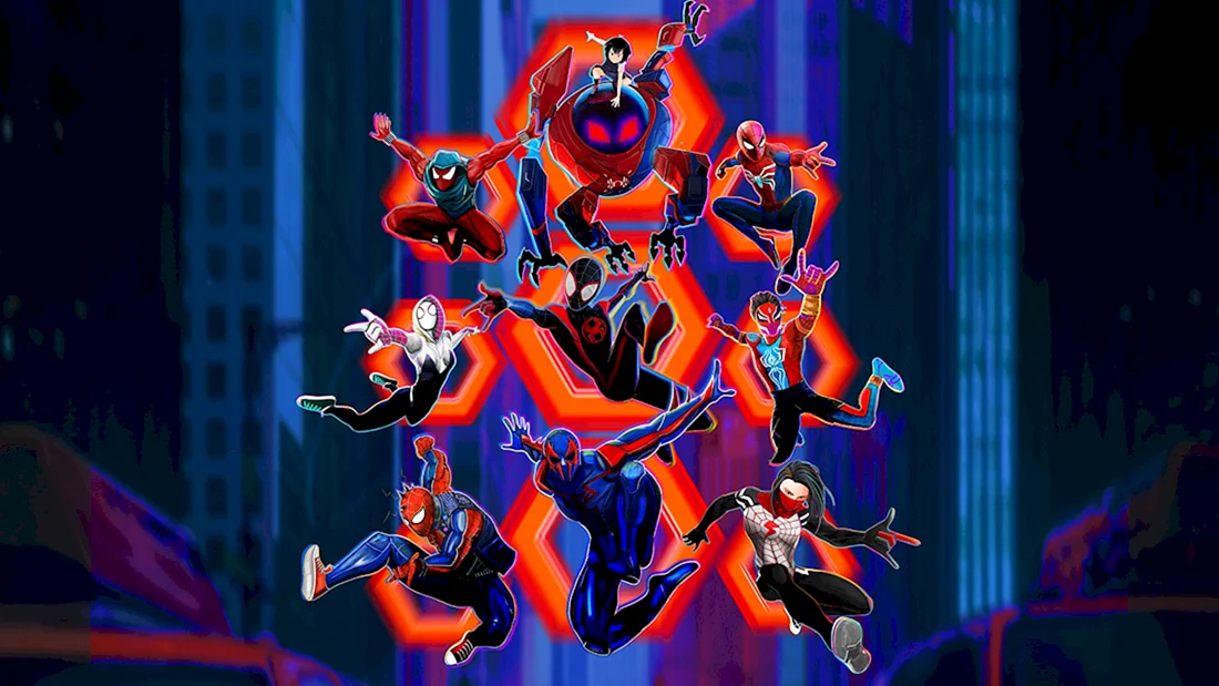 Spider man across the Spider Verse