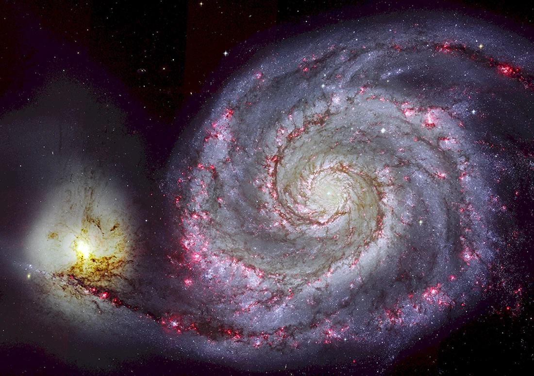 Спиральная Галактика m51