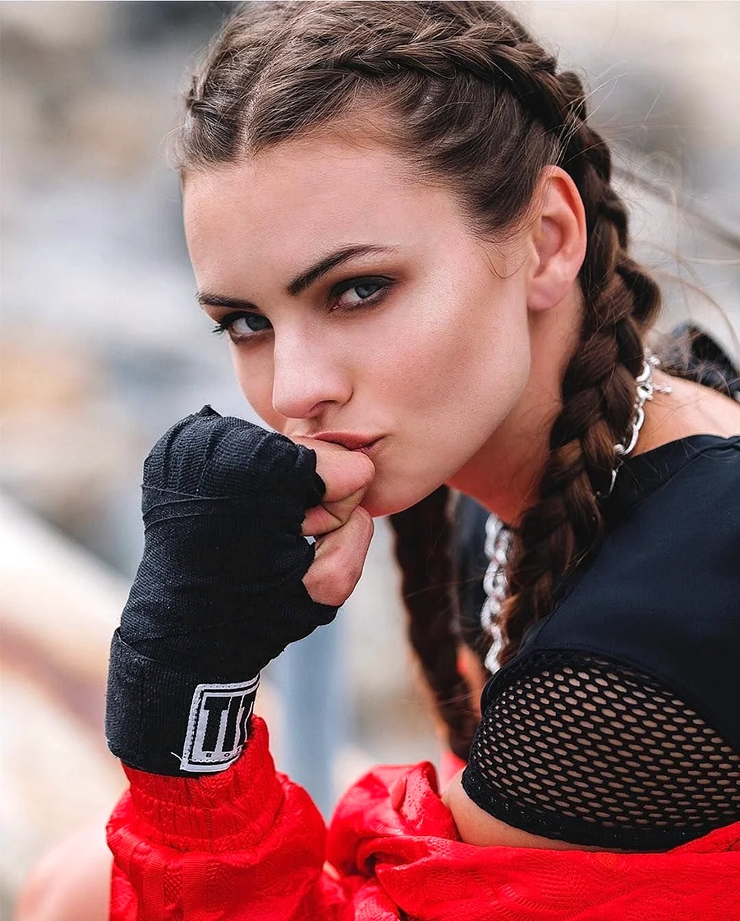 Спортивные прически для девушек
