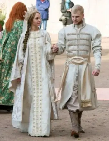 Старорусский свадебный наряд