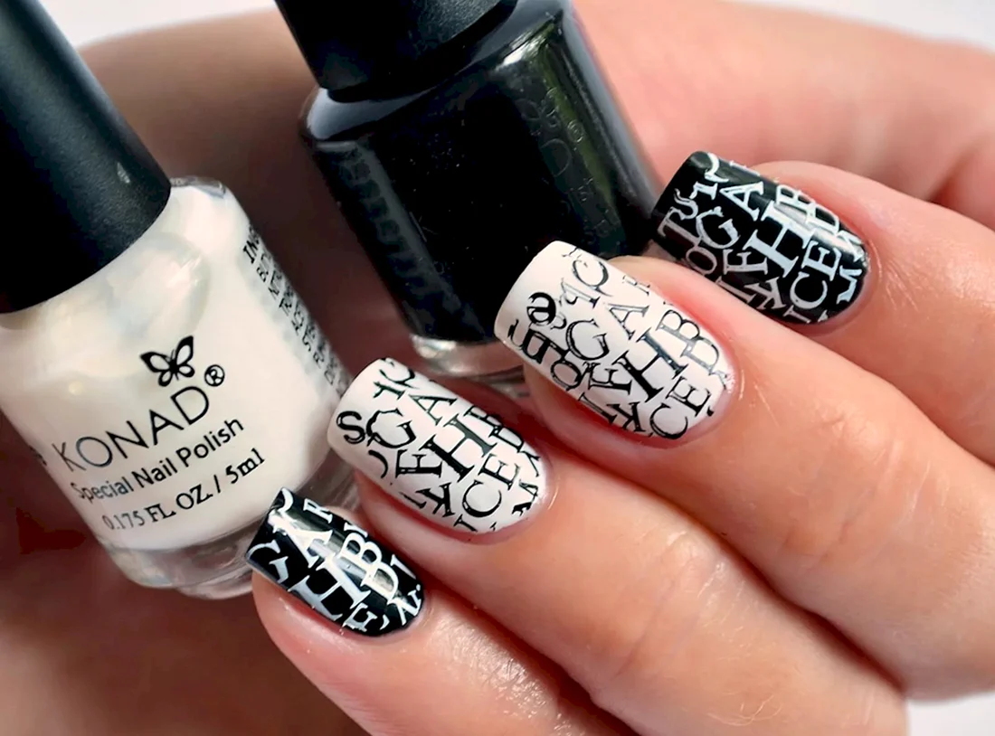 Стемпинг для ногтей (Stamping nail art)