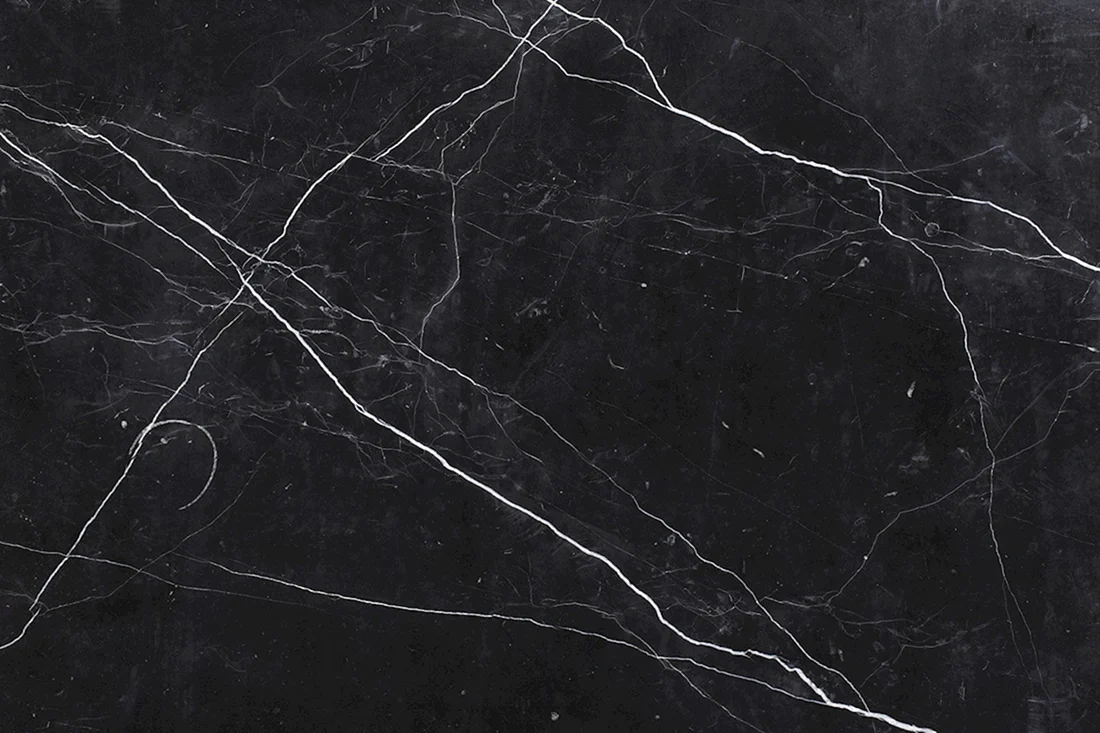 Столешница мрамор negro Marquina Extra