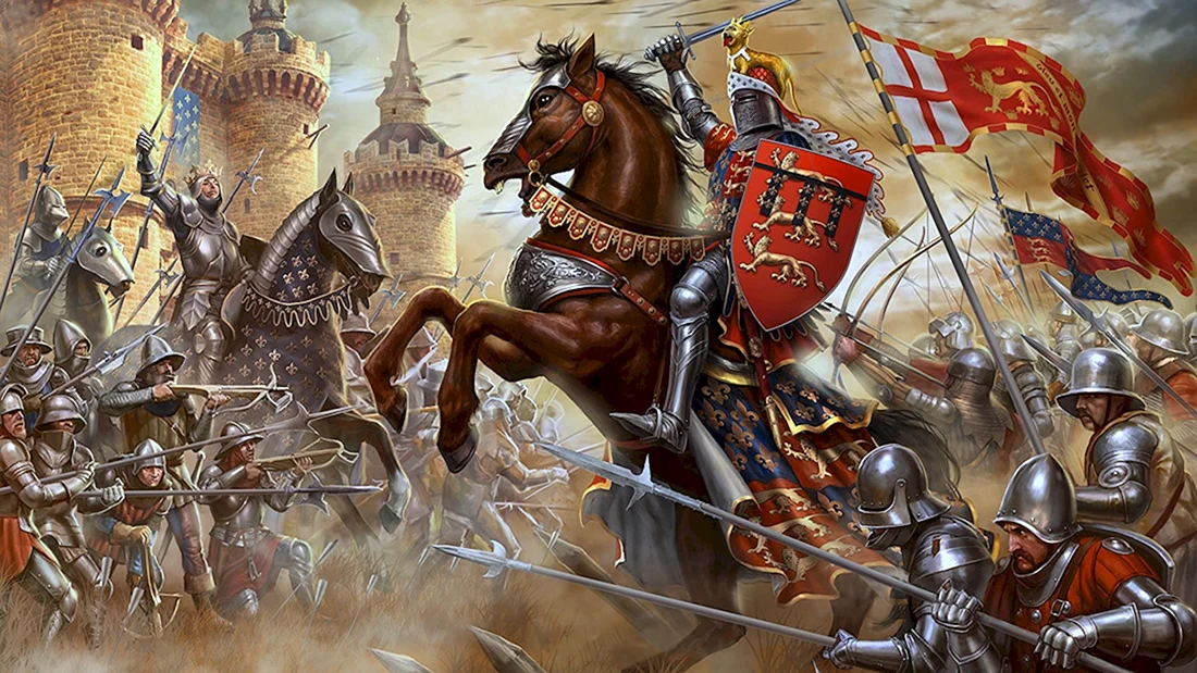 Столетняя война между Англией и Францией 1337-1453