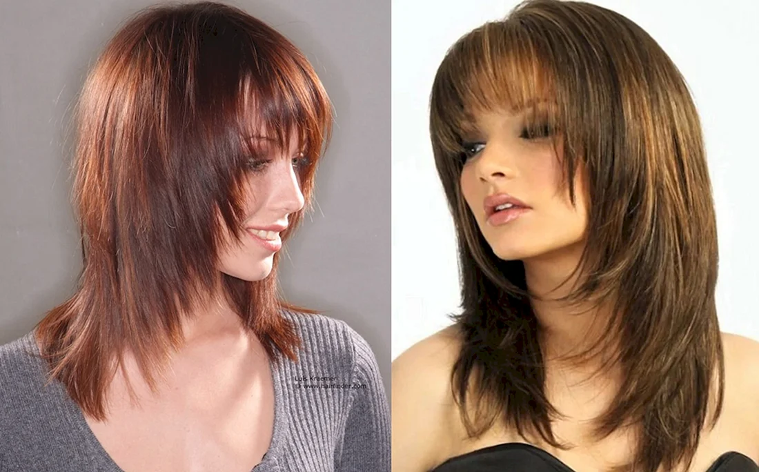 Стрижка Каскад лесенка Гаврош