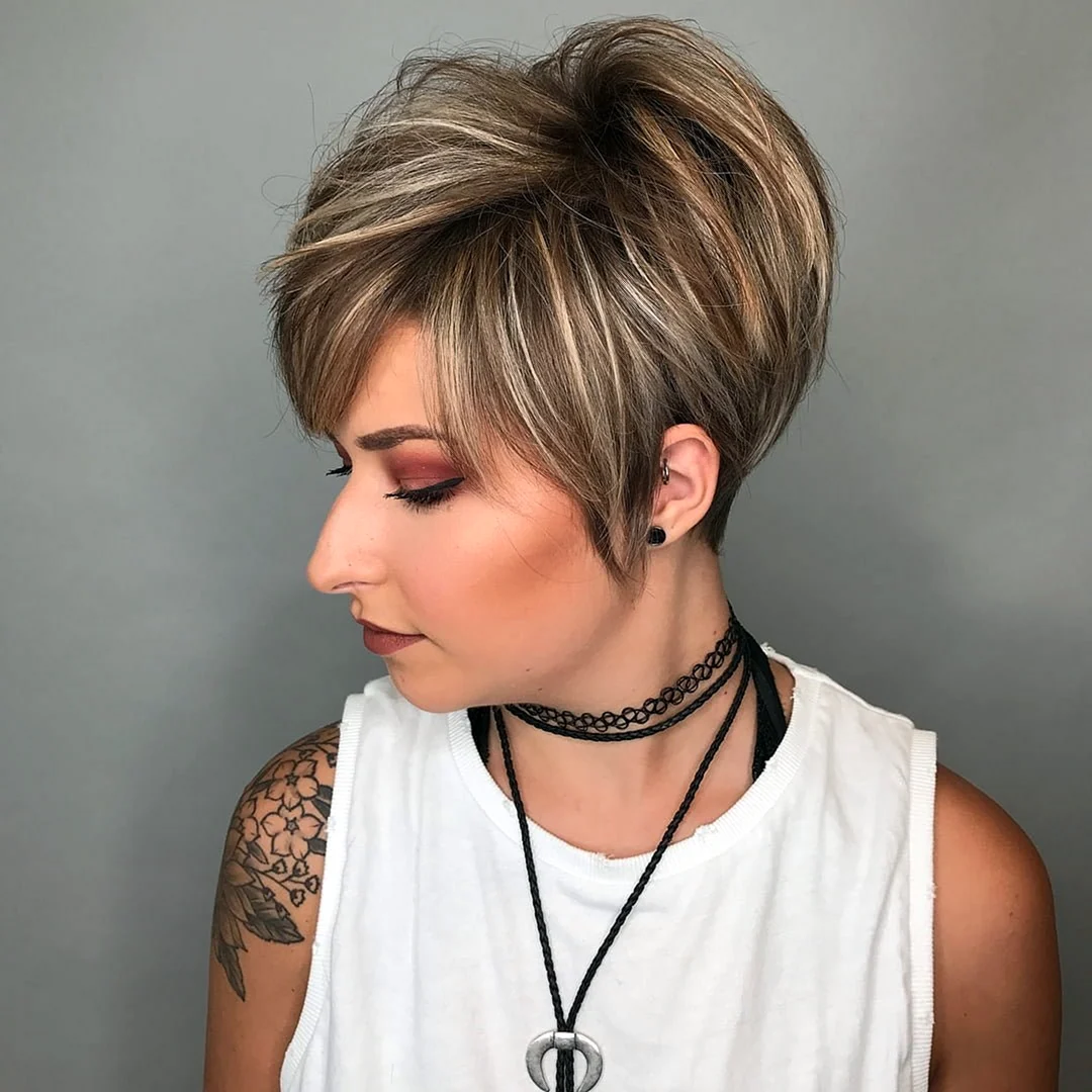Стрижка Pixie Пикси