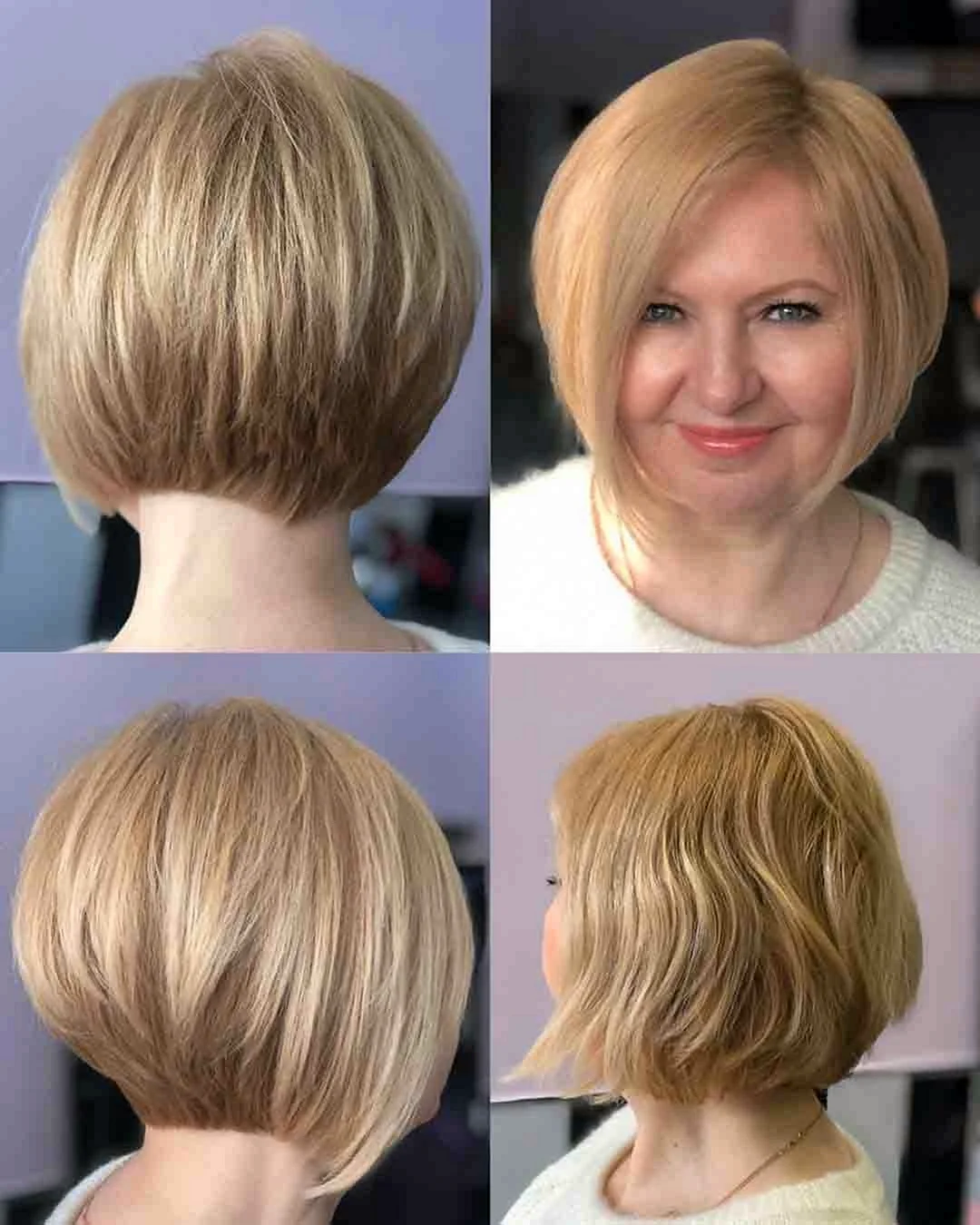 Стрижка женская каре градуированное