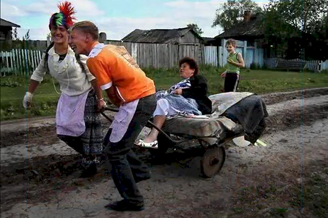 Свадьба в деревне