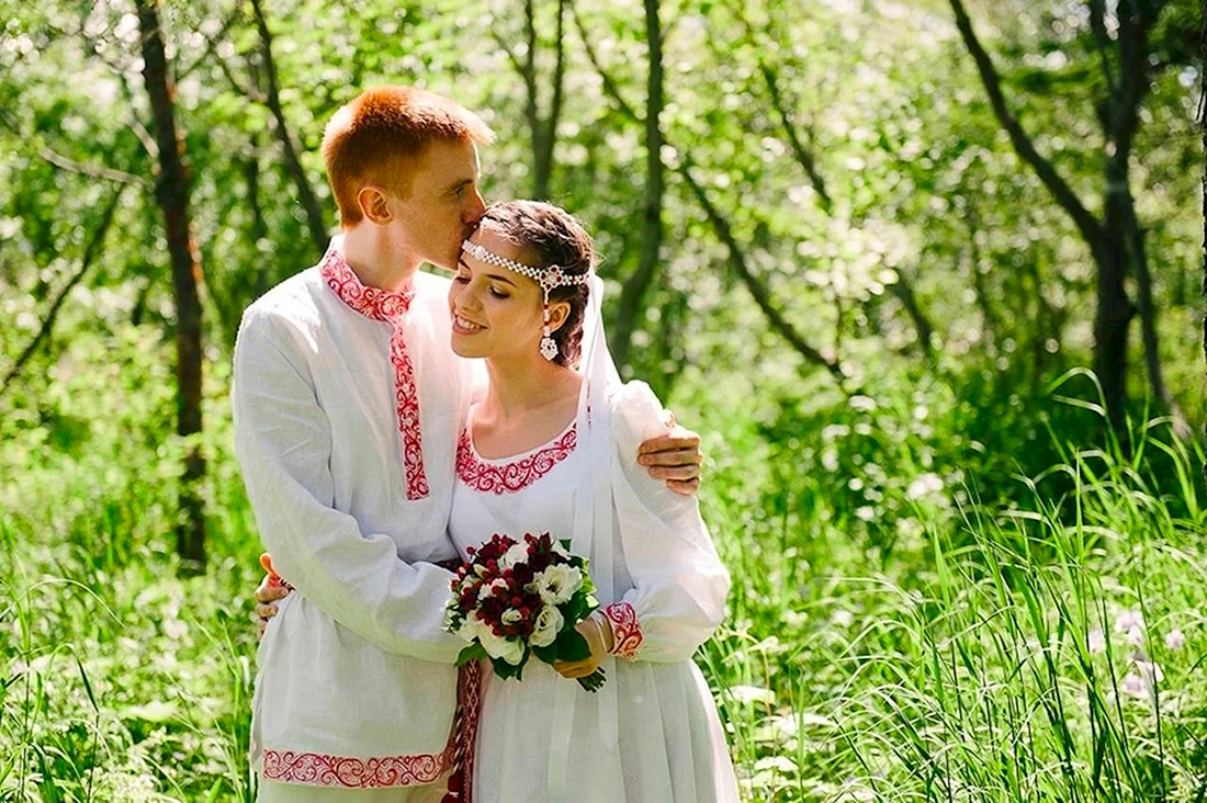 Свадьба в русском стиле