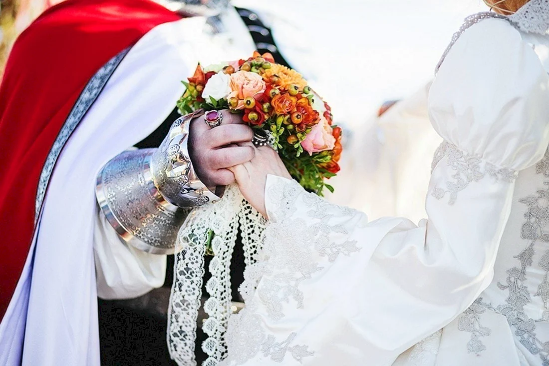 Свадьба в средневековом стиле
