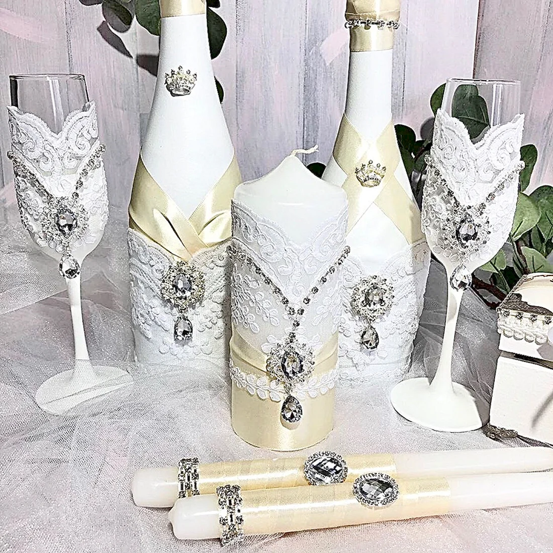 Свадебные бутылки