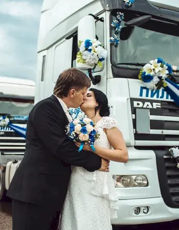 Свадебный грузовик