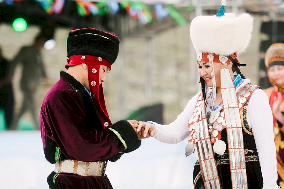 Свадебный костюм хонгодорских бурят