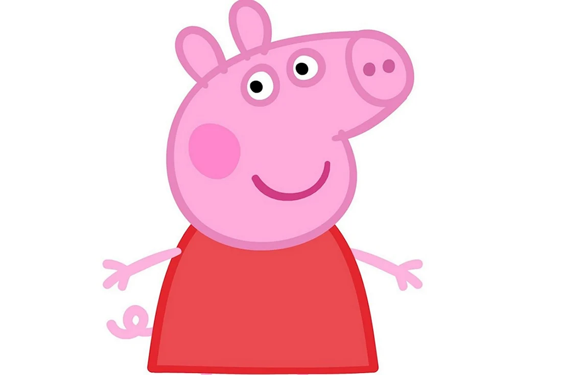 Свинка Пеппа (Peppa Pig) Раскраска пластилином Пеппа и Джордж 3 картинки