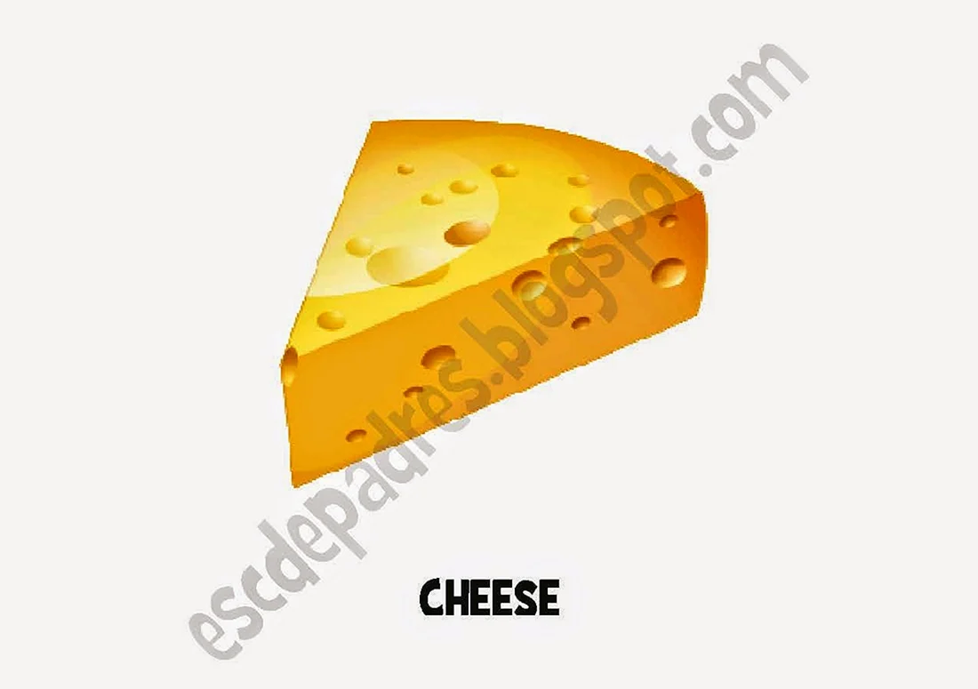 Сыр рисунок