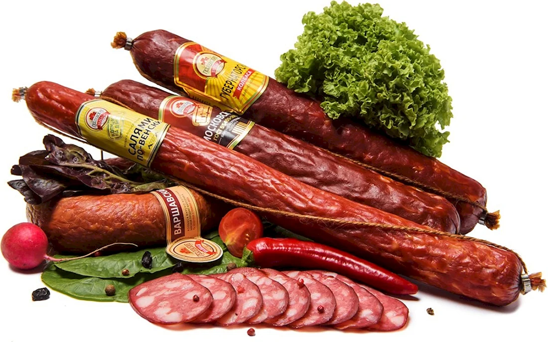 Сырокопченая колбаса Халяль