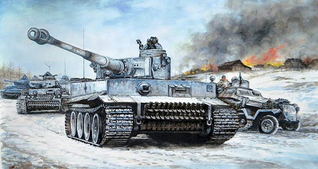 Танк тигр ww2