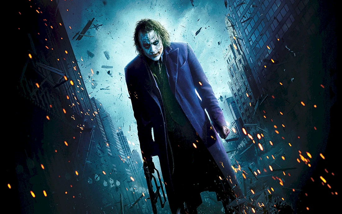 Темный рыцарь 2008 - хит Леджер