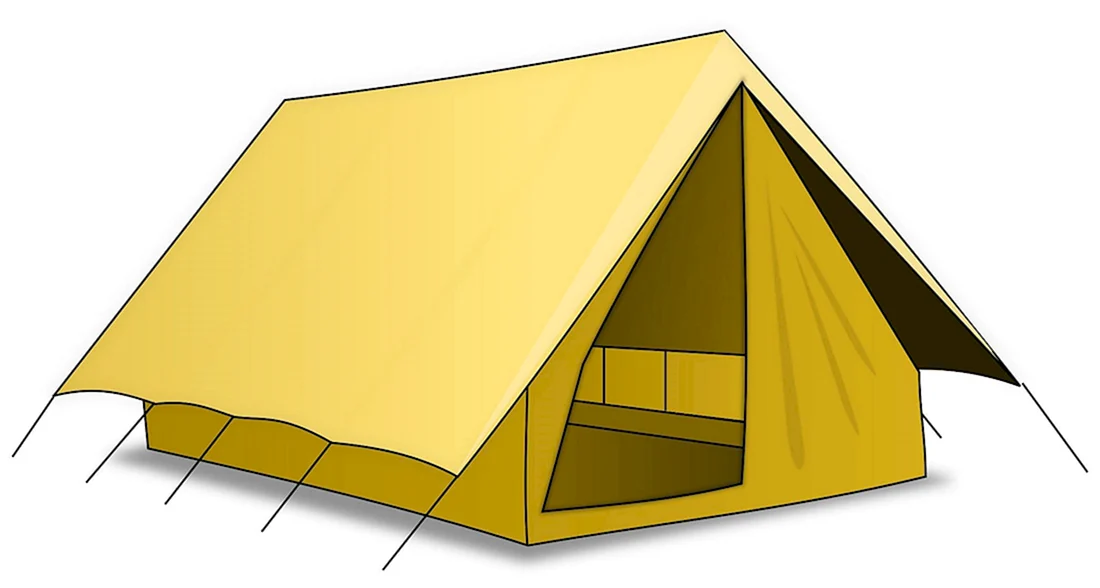 Tent Tent – палатка vector