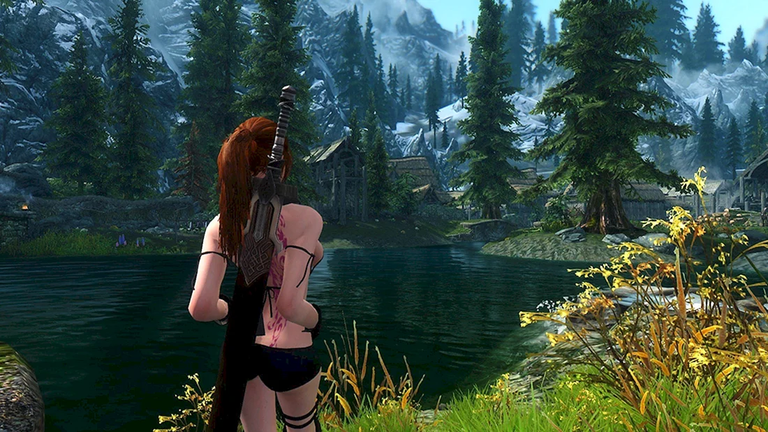 The Elder Scrolls v Skyrim 4к