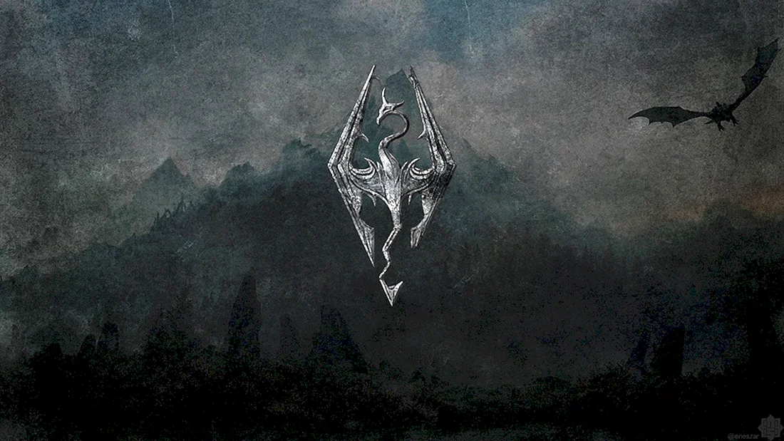 The Elder Scrolls v Skyrim фон