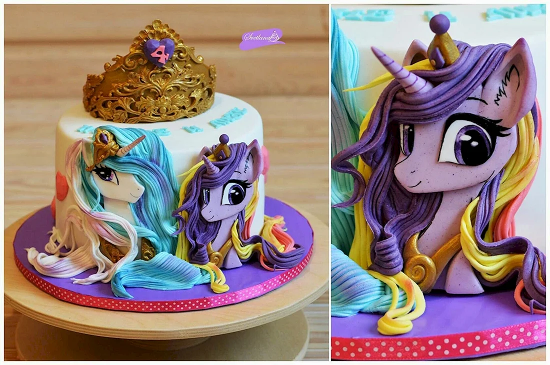 Торт my little Pony Искорка