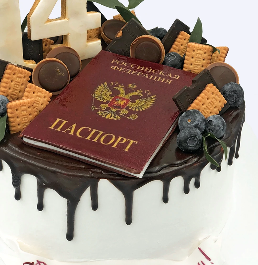 Торт с паспортом