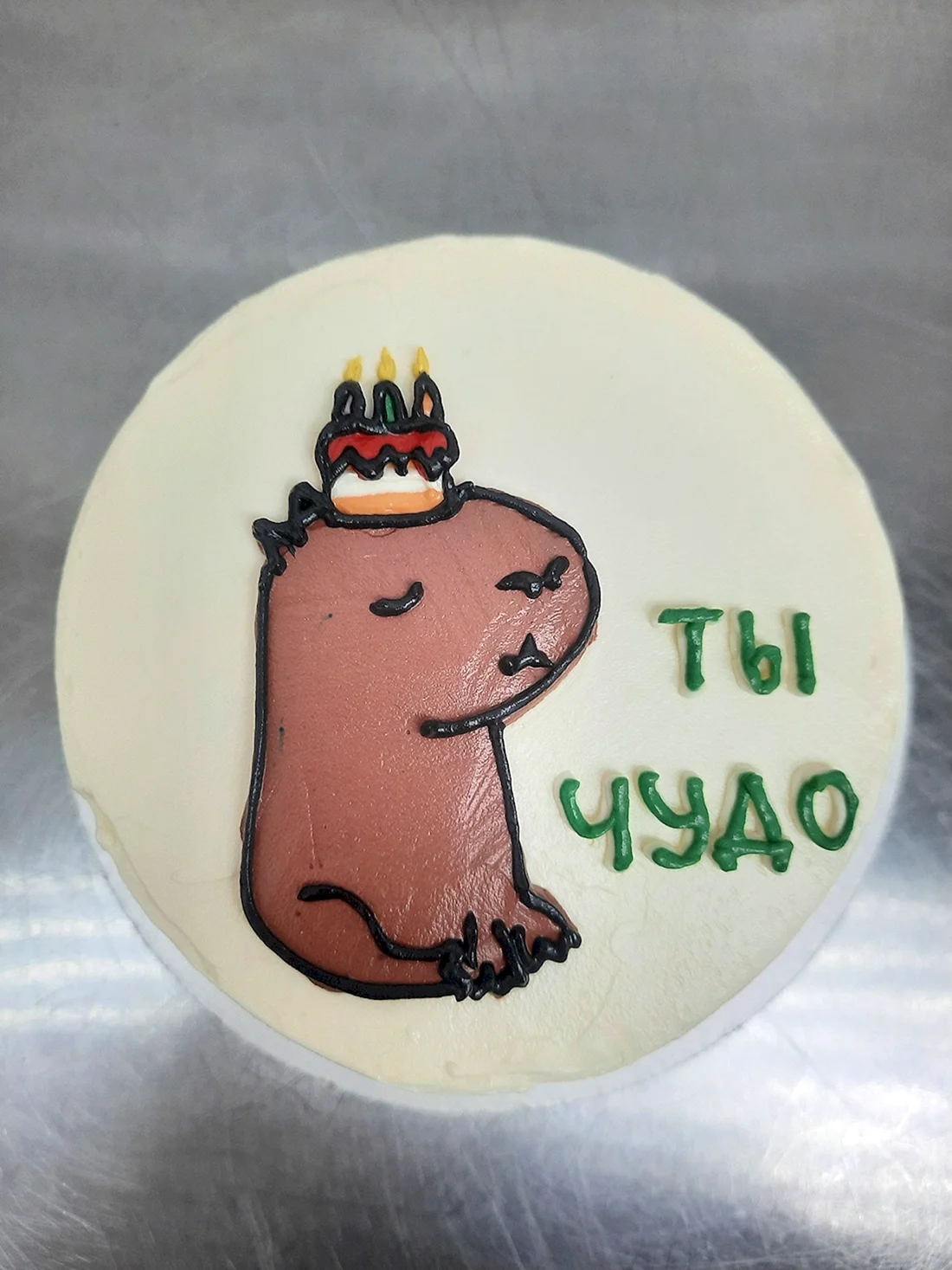 Тортик с капибарой
