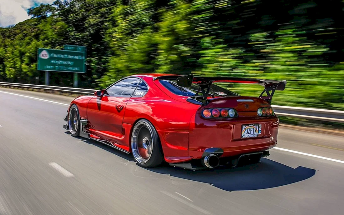 Toyota Supra mk4 Red