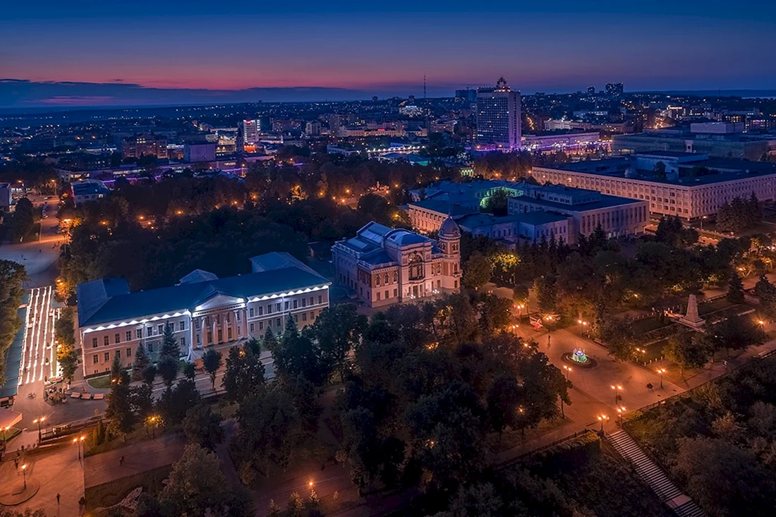 Ульяновск центр с высоты