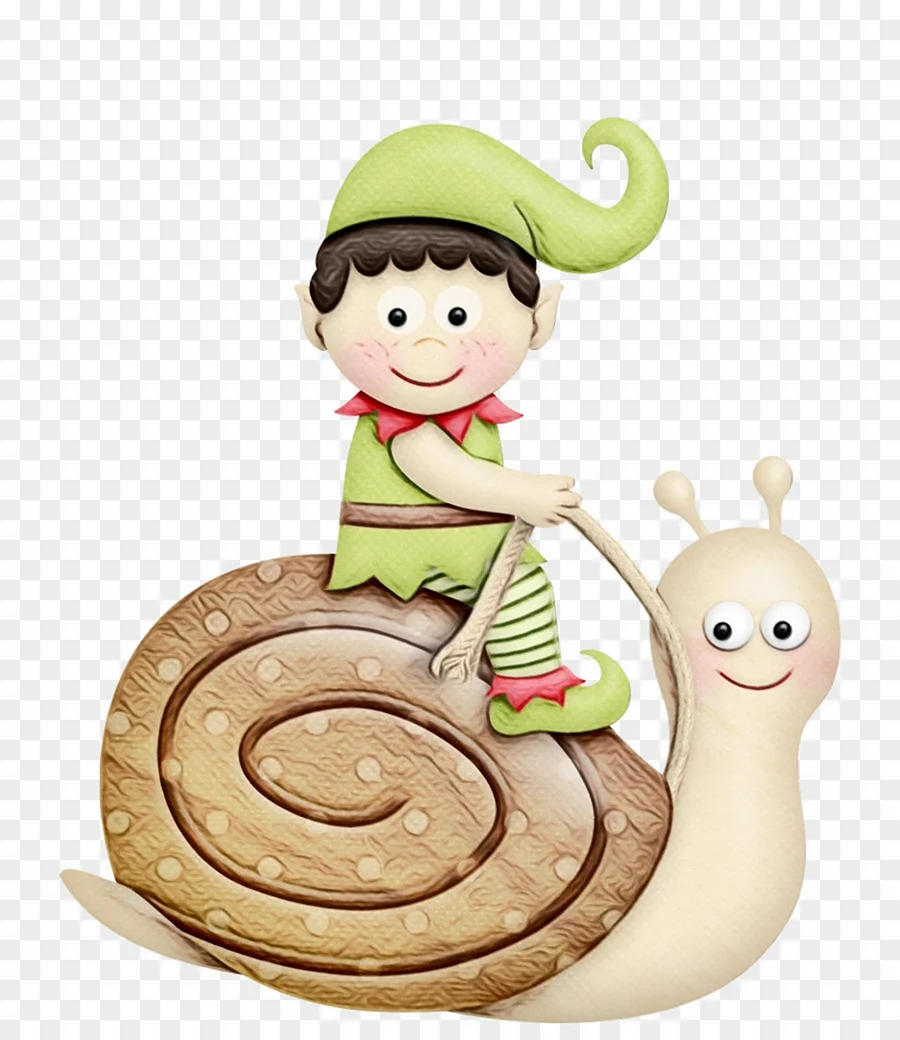 Улитка мультяшная