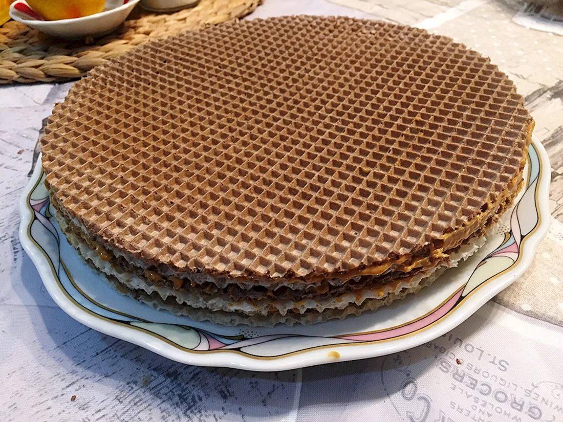 Вафельный торт