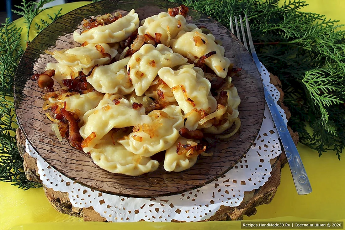 Вареники с картошкой