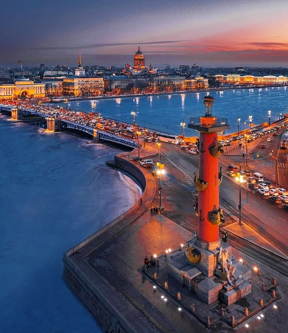 Васильевская стрелка Санкт-Петербург