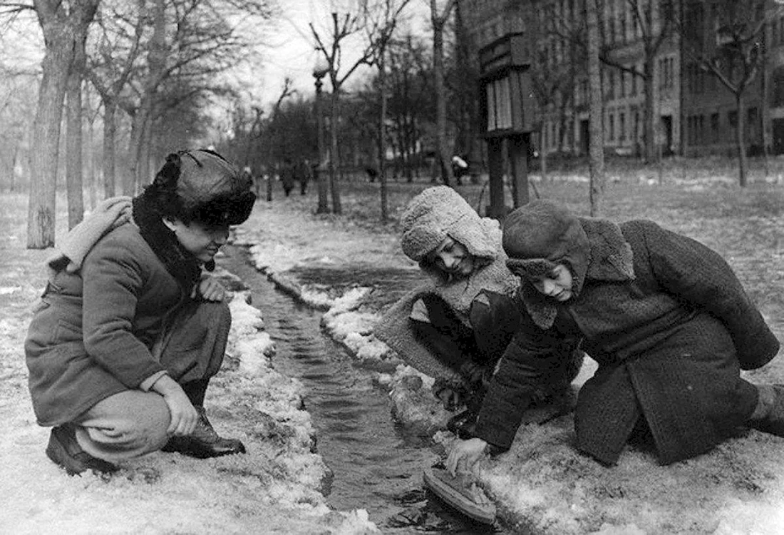 Весна советское детство