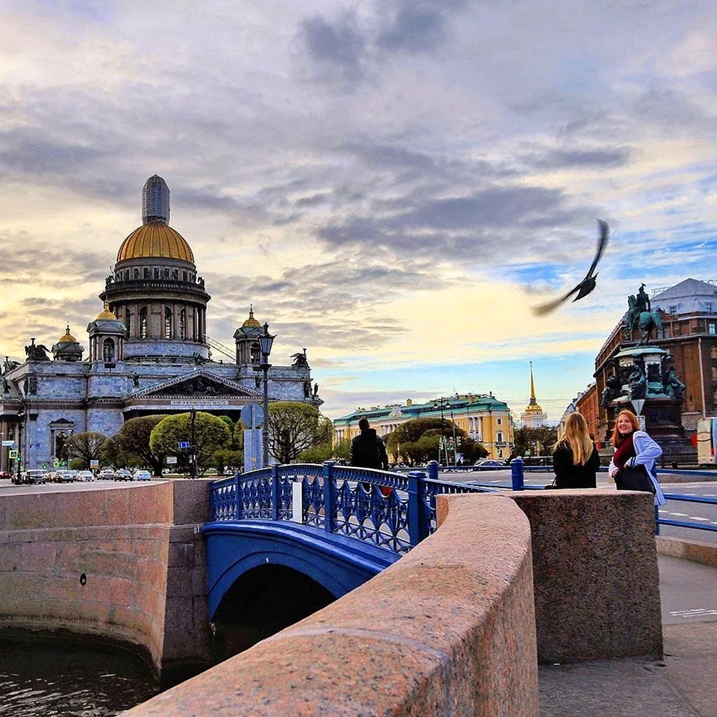 Вид на Исакиевский сабор